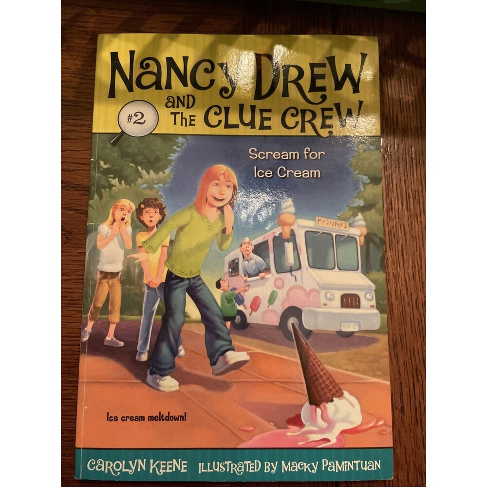 Nancy Drew #2- Scream for Ice Cream Carolyn Keene 2006 Paperback 9781416912538